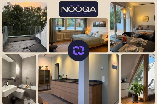 NOOQA Premium Apartment - 90 qm - Balkon -2 Bäder