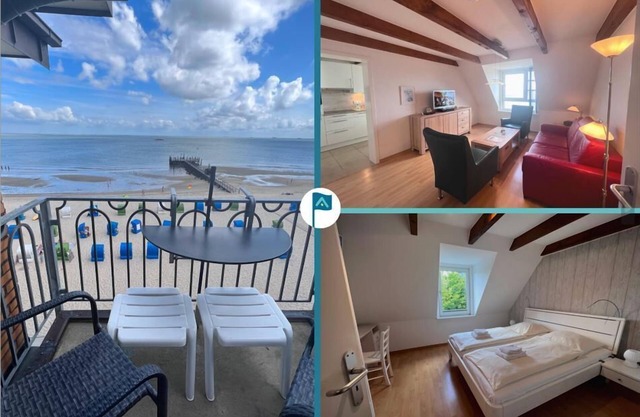 Nordland Appartments - Apartment Alsen - Directly by the sea, you can't get any closer!