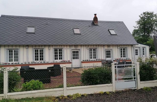 Norman house near the sea