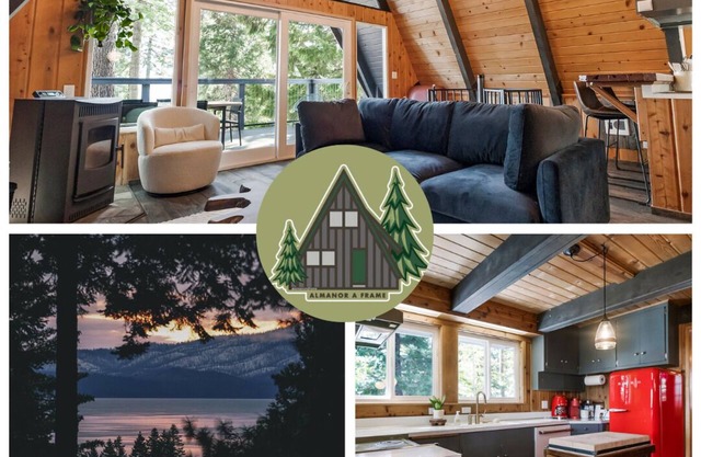 Nostalgic A-Frame Family-Friendly w/Lake & Forest Views