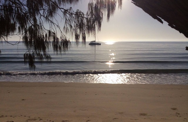 Ocean View Ground floor Apartment across from pristine beach