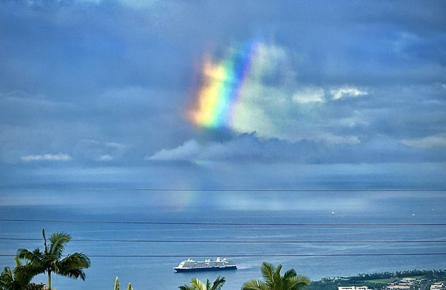 Ocean View - King BednSelf Checkin-Out - Private Entry and Lanai
