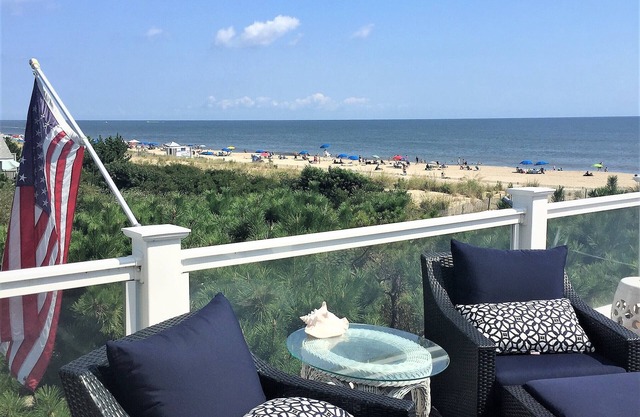 Ocean View Ocean Block House Sleeps 16 Pool Table