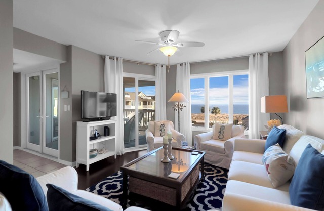 Ocean Views Abound! Large Screen Porch, Pool Access - 303H Tidewater