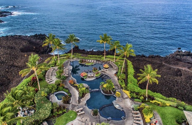Ocean views with private restaurant and pool bar. Last minute specials.