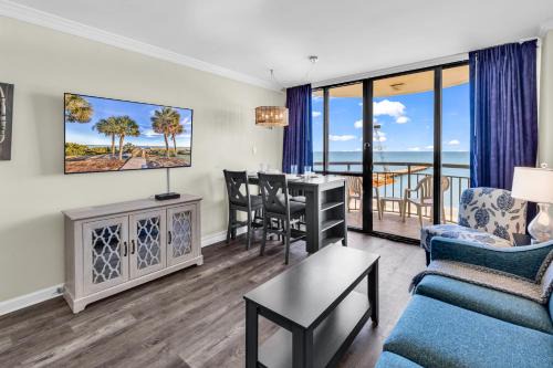 Oceanfront Condo with Balcony