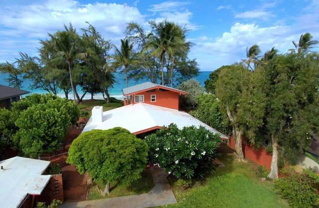 Oceanfront Gem! Steps to Waimanalo Beach – Private Home. NUC No.: 1990/NUC-1690.