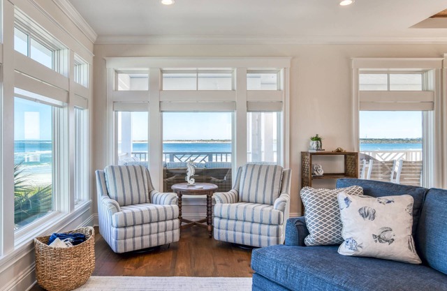 Oceanfront! Luxury Home, Waterfront to Ocean and Inlet, Brand New, Custom, Gourmet Kitchen, Arcade!