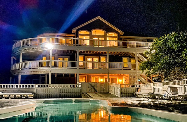 Oceanfront Mega-Estate | 14BR| Pool, Game Room, Wild Horses