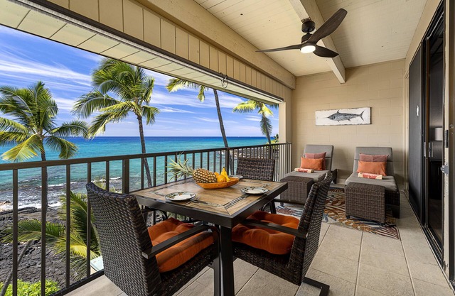 Oceanfront, Top Floor Two-Bedroom Condo w/Split System A/C!
