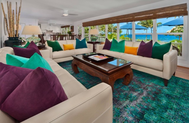 OCEANFRONT WAILEA SUNSET BUNGALOW, HOT TUB, LARGE YARD!