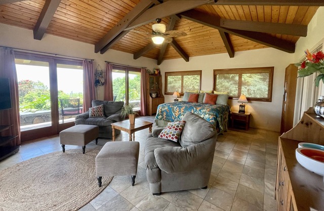 Oceanview, private pool, 5 acres of avocados! Gorgeous coffee district jewel!