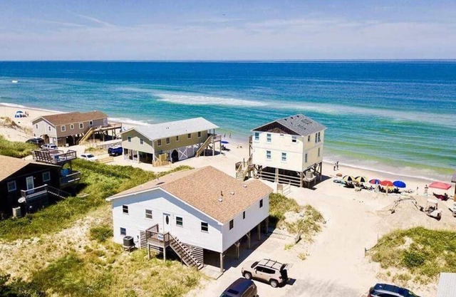 OCS4 - Semi-Ocean-Front South Nags Head Home with Gorgeous Views