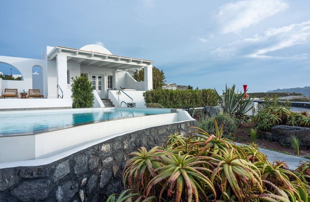 OIASUNSETVILLAS-villaDIAMOND - Private Pool & Private Outdoor Heated HotTub/Spa
