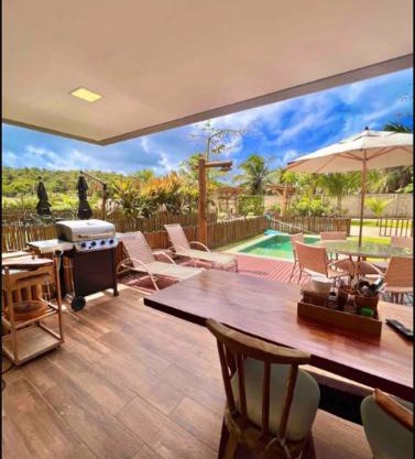 Oka 17- Casa em Cond fechado a beira mar em São Miguel dos Milagres