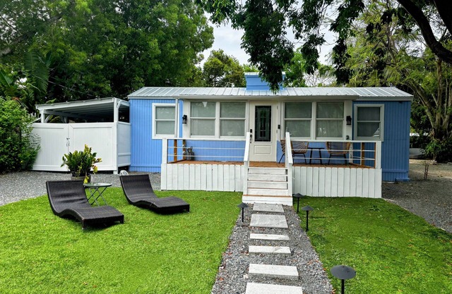 Old Florida charm meets tropical peace-a restored Conch House steps from the sea