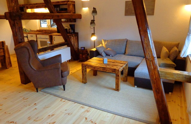 Old "Holzlager" -> vacation apartment "Weitblick"
