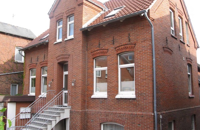 Old town Borkum islander house