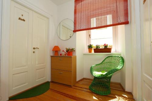 Old town with parking