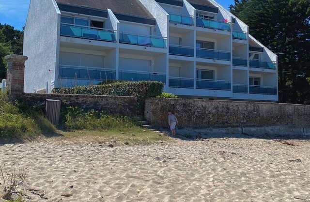 On the beach