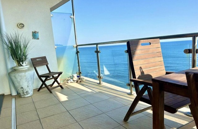 On The Beach! Village Located. Outstanding Sea Views from Master Bedroom Lounge