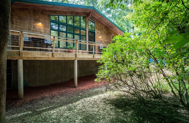 On the Chattahoochee River-Walk to Downtown Alpine Helen