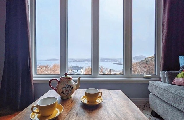 On the Rocks Overlooking the Sea