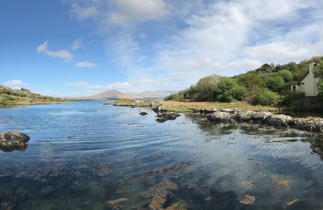 On the wild Atlantic way, direct on the ocean