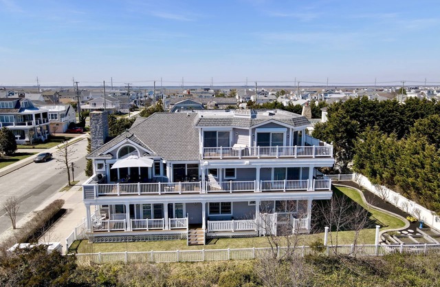 Once in a lifetime vacation opportunity with expansive space for the family to enjoy together all while being directly on the beach.