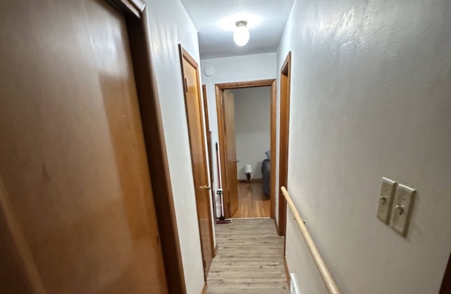 One story ranch Home with accessible features