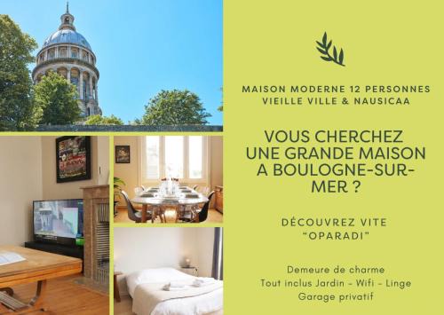 OPARADI "La Bourgeoise" Maison de CHARME idéal FAMILLE, GROUPE