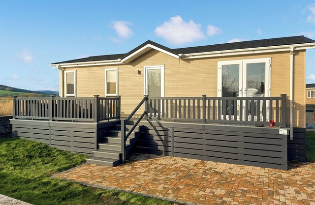Open-plan living accommodation with lounge/kitchen/dining.