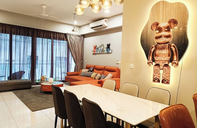 Opening Promo* Cozy Kuala Lumpur City Condo (4-10 Pax)3+1Bedrooms & 3 Bathrooms
