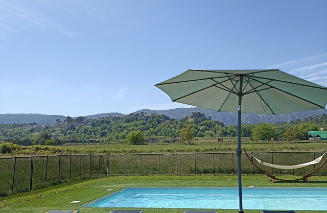 Opposite one of France's most beautiful villages, fully renovated and close to tourist attractions
