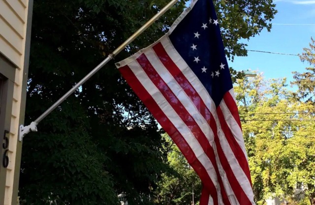 Our historic town home is located in the historic district of Burlington.