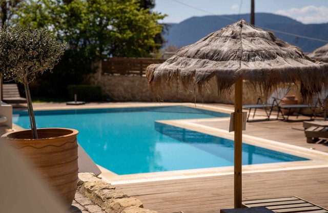 Our villa offers a magical view to the deep blue waters of Saronic Gulf.