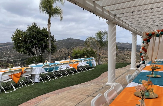 Outdoor wedding rentl at Luxurious Property with Stunning City /Mountain Views