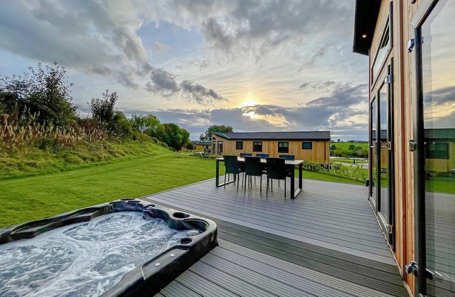 Outstanding bespoke spacious lodge.