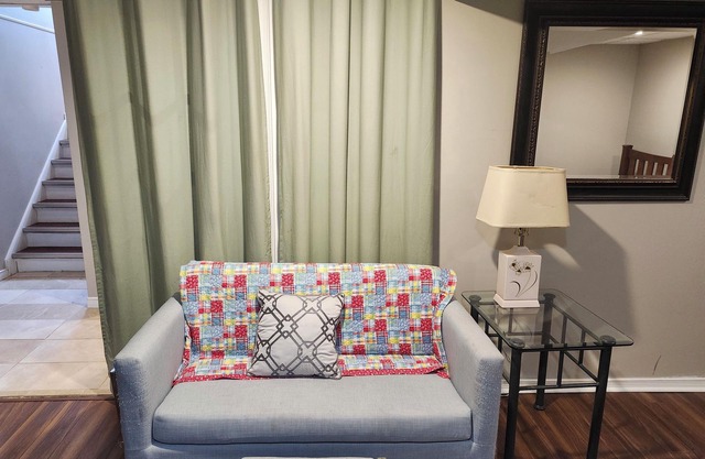 Pacho place-nSelf contained basement apartment. Close to all amenities and 401.n