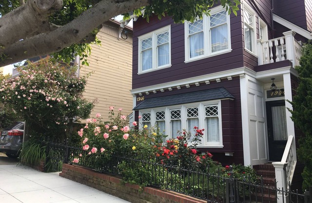 Pacific Heights Private Second Floor Sunroom