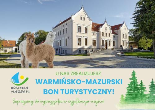 Palac Mortegi Hotel & SPA- Restauracja Szlachecka, SPA, Basen, Sauny, Jazda Konna, Mini Zoo- Luksus, Relaks i Przyroda w jednym! REALIZUJEMY MAZURSKI BON TURYSTYCZNY!