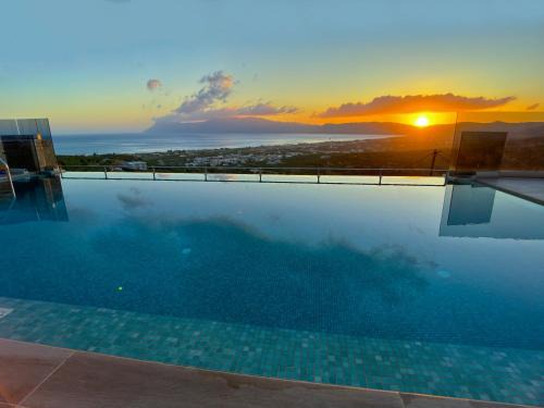 Paleokastro Villas with Private Heated Pool, Top Views - Next To Center - Top WiFi