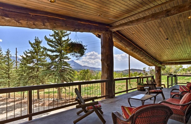 Paonia Apt on Working Farm w/ Deck & Mtn Views!