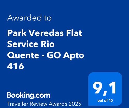 Park Veredas Flat Service Rio Quente - GO Apto 416