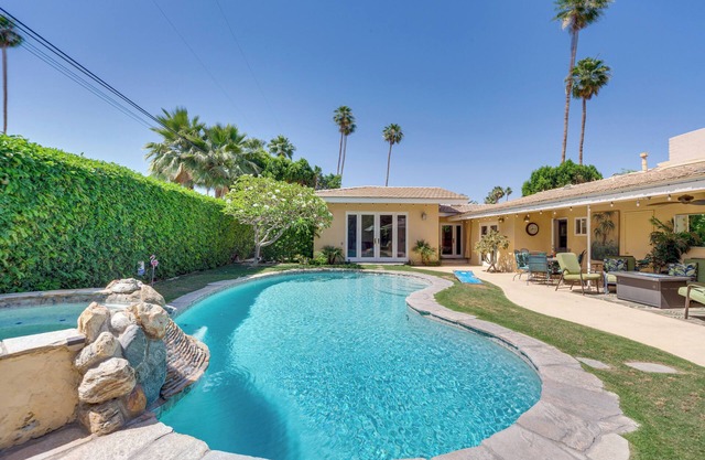 Patio, Pool & Mountain Views: Palm Springs Home!