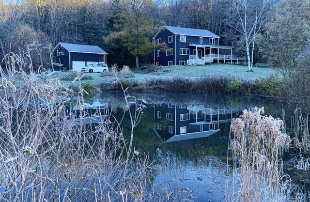 Patton Pond: the New York side of the Berkshires