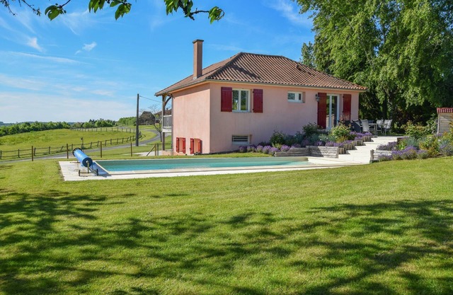 Pavilion in France with Heated Pool & Views