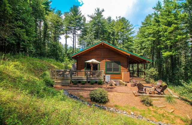 Peaceful Paradise - Log Cabin W/Fire Pit, Gas F/P & WiFi