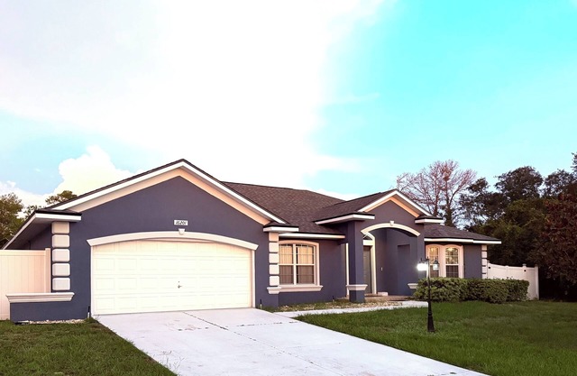 Peaceful, Relaxing & Quiet Home With A Private Fenced Yard In Ocala-Pet Friendly