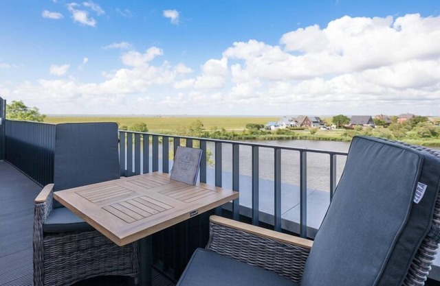 Penthouse am Nordstrand auf dem Deich